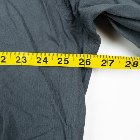 Patagonia Long Sleeve Pima Cotton Shirt Men's XL Gray Outdoor Button-Up 53838 - Picture 13 of 15